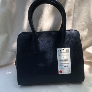 Zara dark blue purse handbag NWT crossbody strap